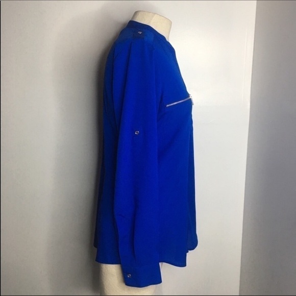 CALVIN Kline Royal blue aviator top - Picture 4 of 11